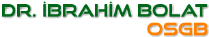 DR İBRAHİM BOLAT